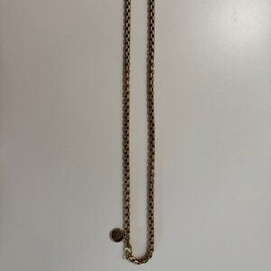 EFFY 22” Gold Over Sterling Silver Box Chain Necklace w/ Tag – Saks Purchase